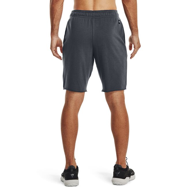 Project Rock Brahma Bull Terry Shorts, Pitch Gray